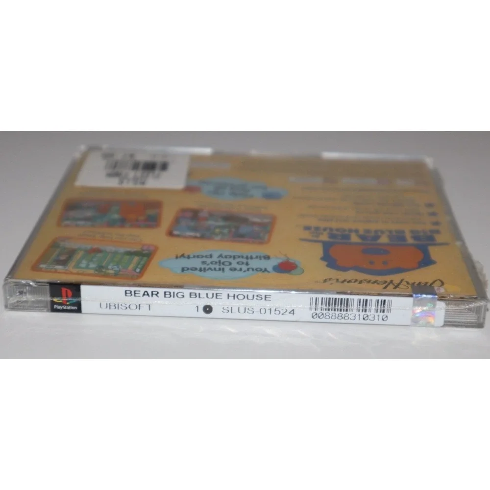 Jim Henson's Bear in the Big Blue House 2002 PlayStation Game SEALED NEW